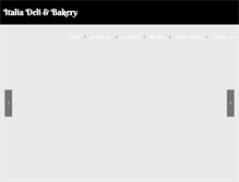 Tablet Screenshot of italiadeli.com